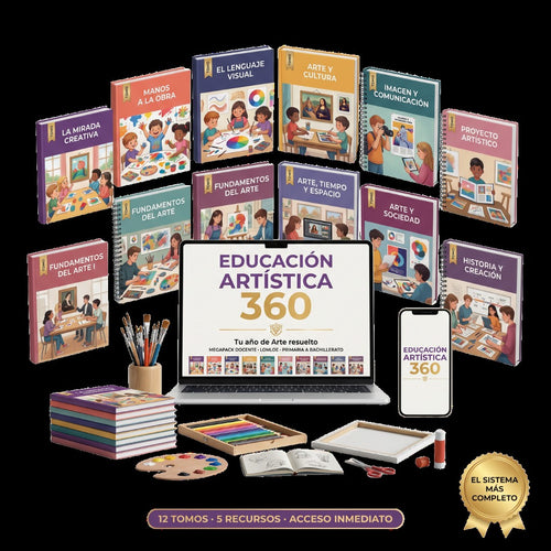 Arte 360 Completo, mockup del producto